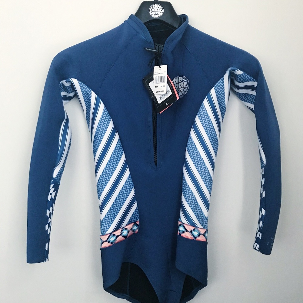 Women's Rip Curl Springsuit Wetsuit Size 8